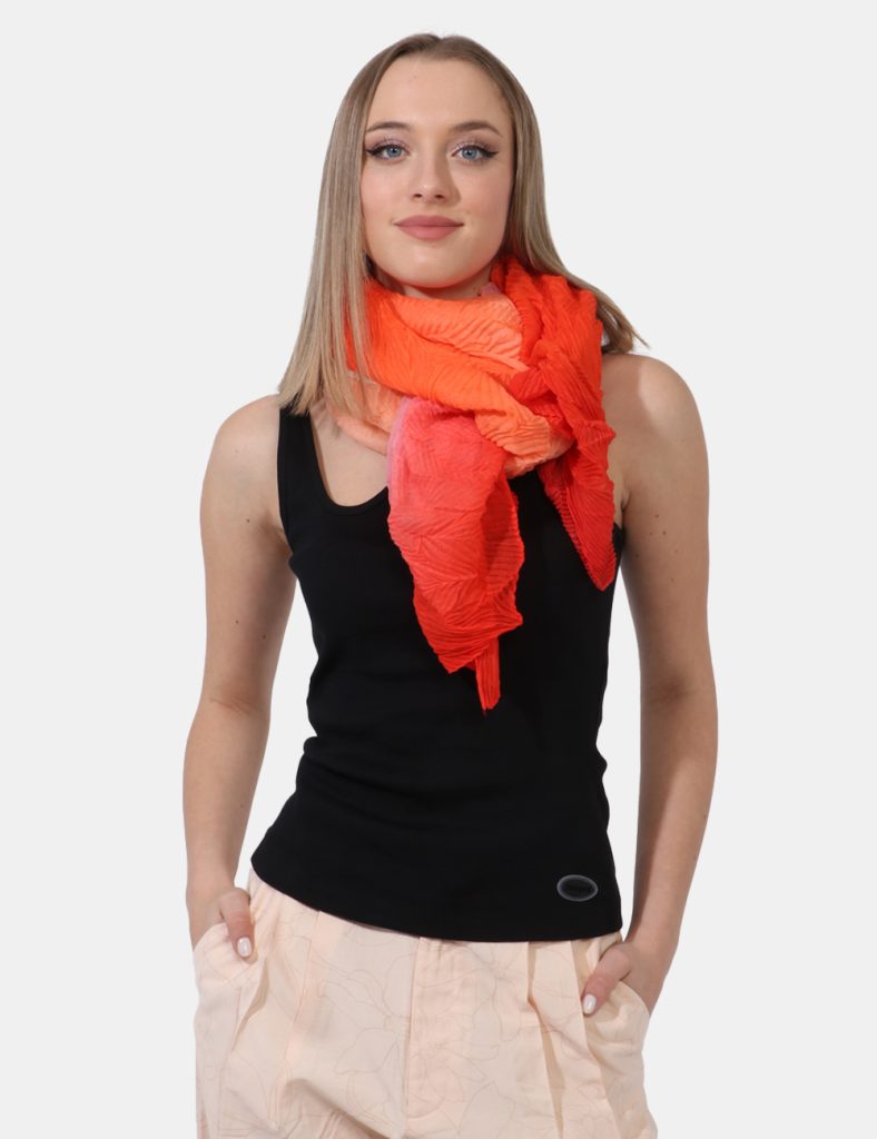 foulard da donna scontati - Foulard Desigual Arancione