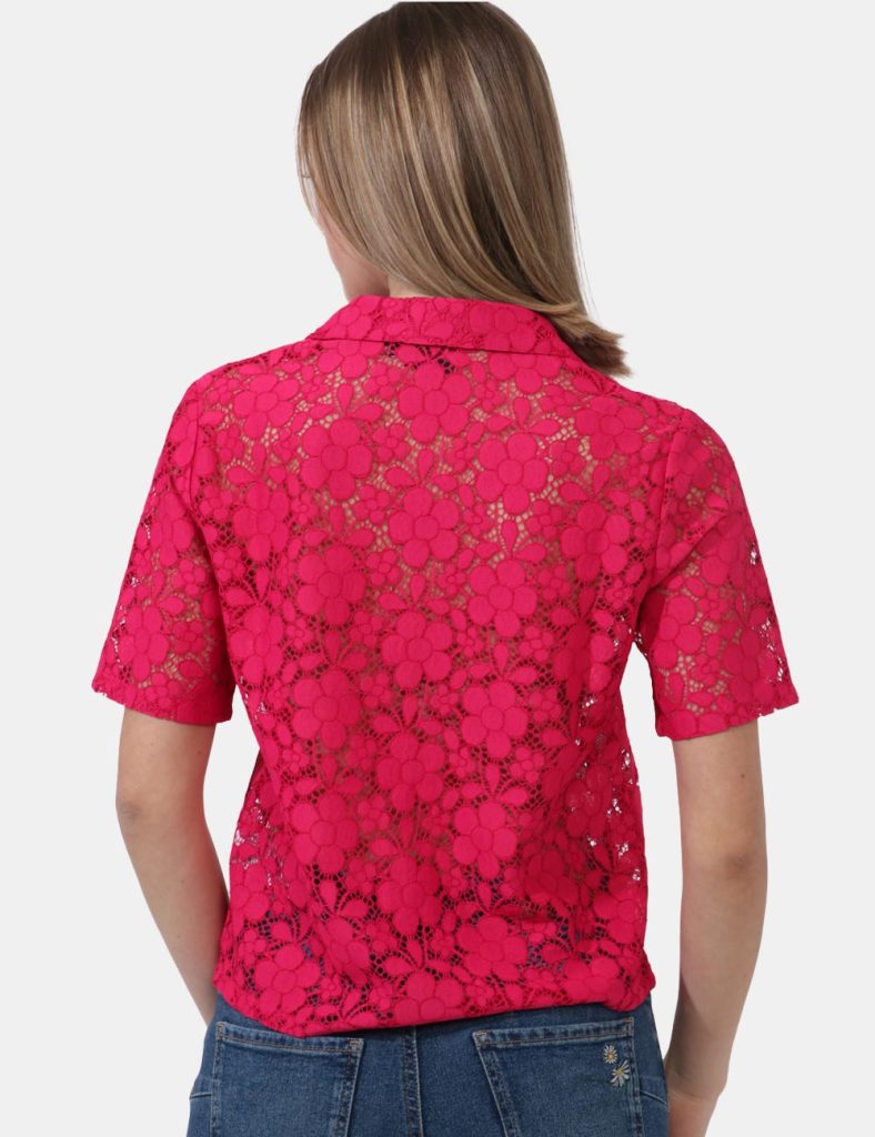 Camicia bluse elegante da donna scontata - Camicia Desigual Fucsia