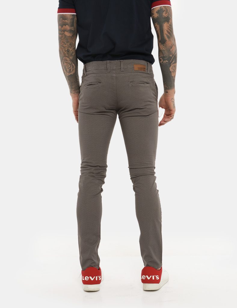 Pantalone Fifty Four grigio pois