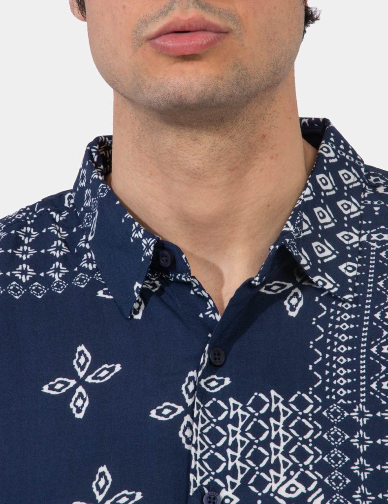 Guess uomo outlet  - Camicia Guess Blu