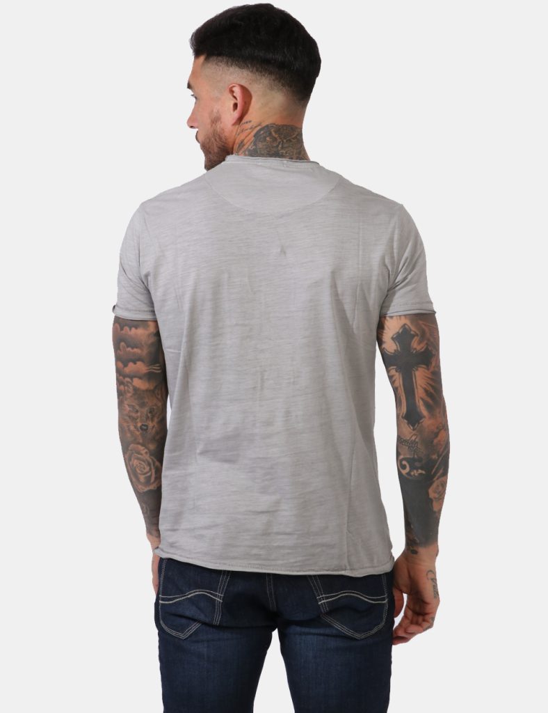 T-shirt e Polo da uomo Yes Zee  - T-shirt Yes Zee Grigio