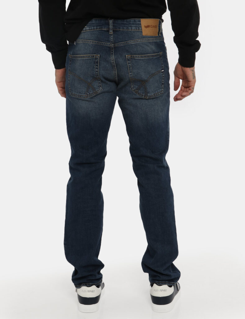 Jeans da uomo scontati - Jeans Gas blu denim