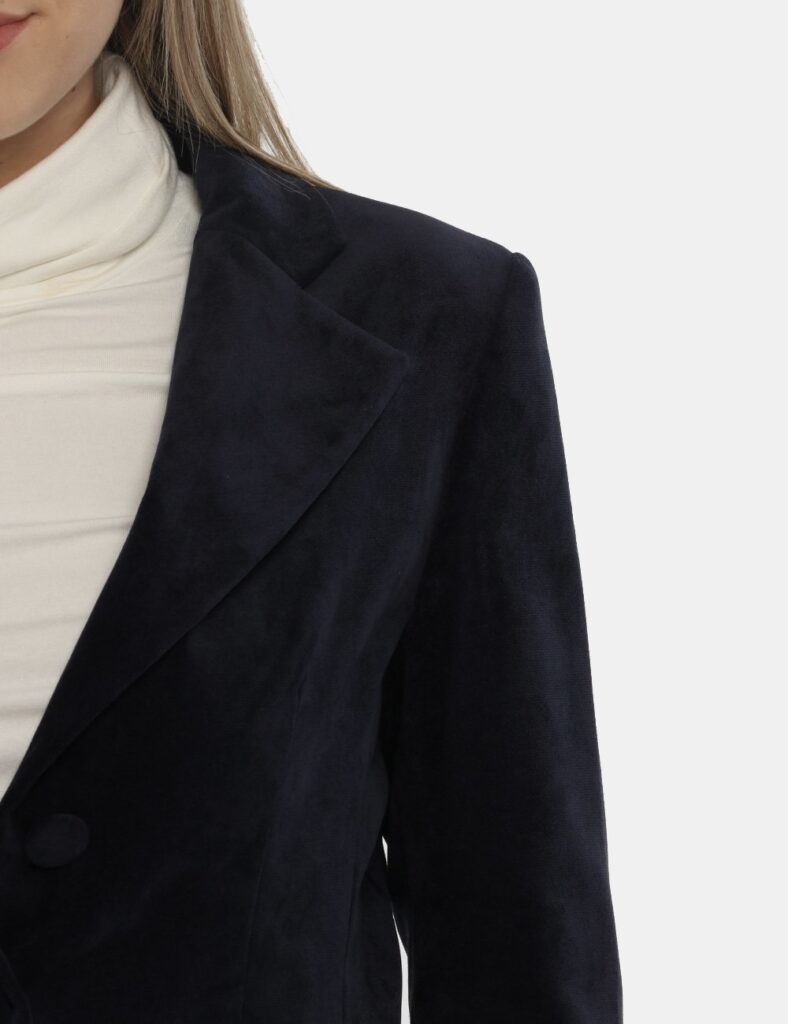 Blazer elegante da donna scontato - Giacca Fracomina blu