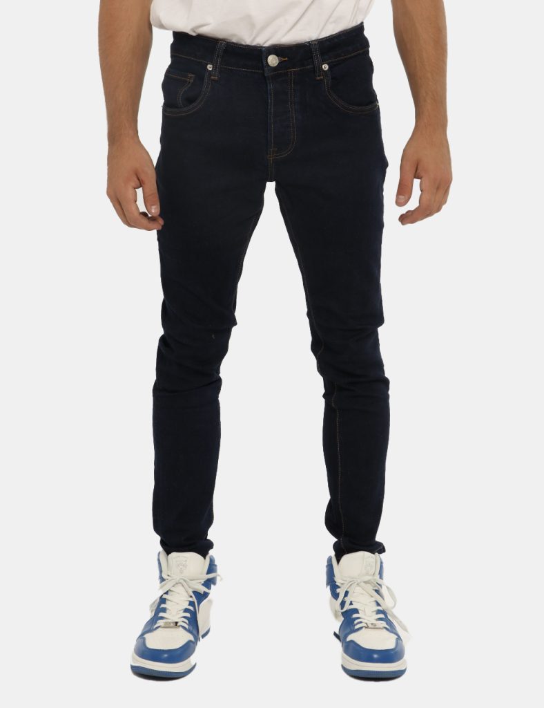 Jeans Goha blu denim - COMPOSIZIONE E VESTIBILITÀ:98% cotone 2% elastaneIl modello è alto 175 cm e indossa la taglia 31 corr