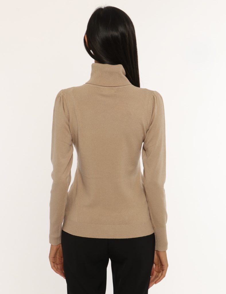 Abbigliamento donna scontato - Maglione Yes Zee beige