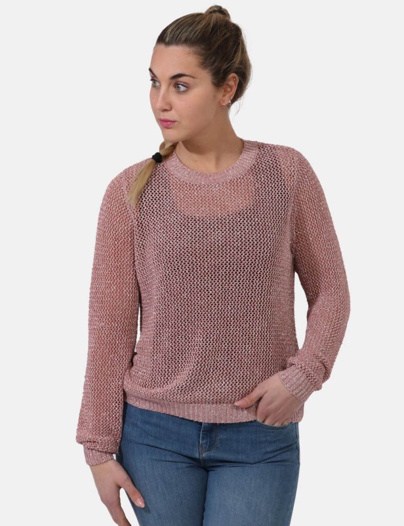 Yes Zee donna outlet - Maglione Yes Zee Rosa