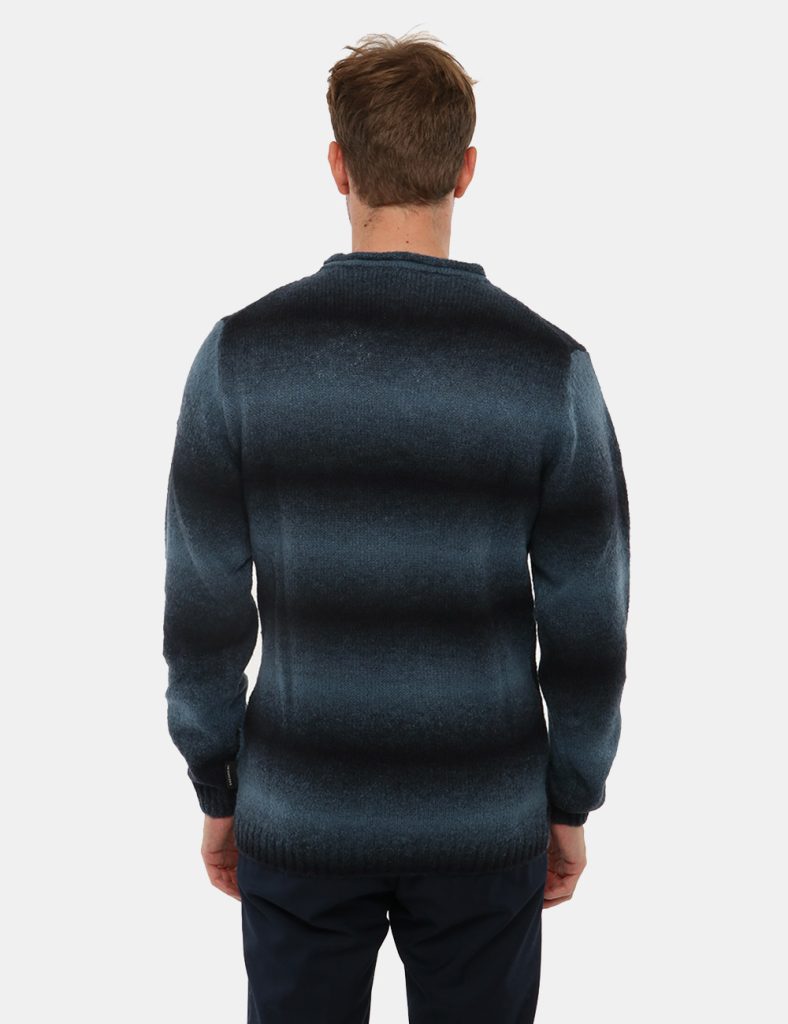 Maglione Gazzarrini sfumato - 40% acrilico 30% lana 30% poliammideIl modello indossa la taglia L ed è alto 184 cm e la vesti