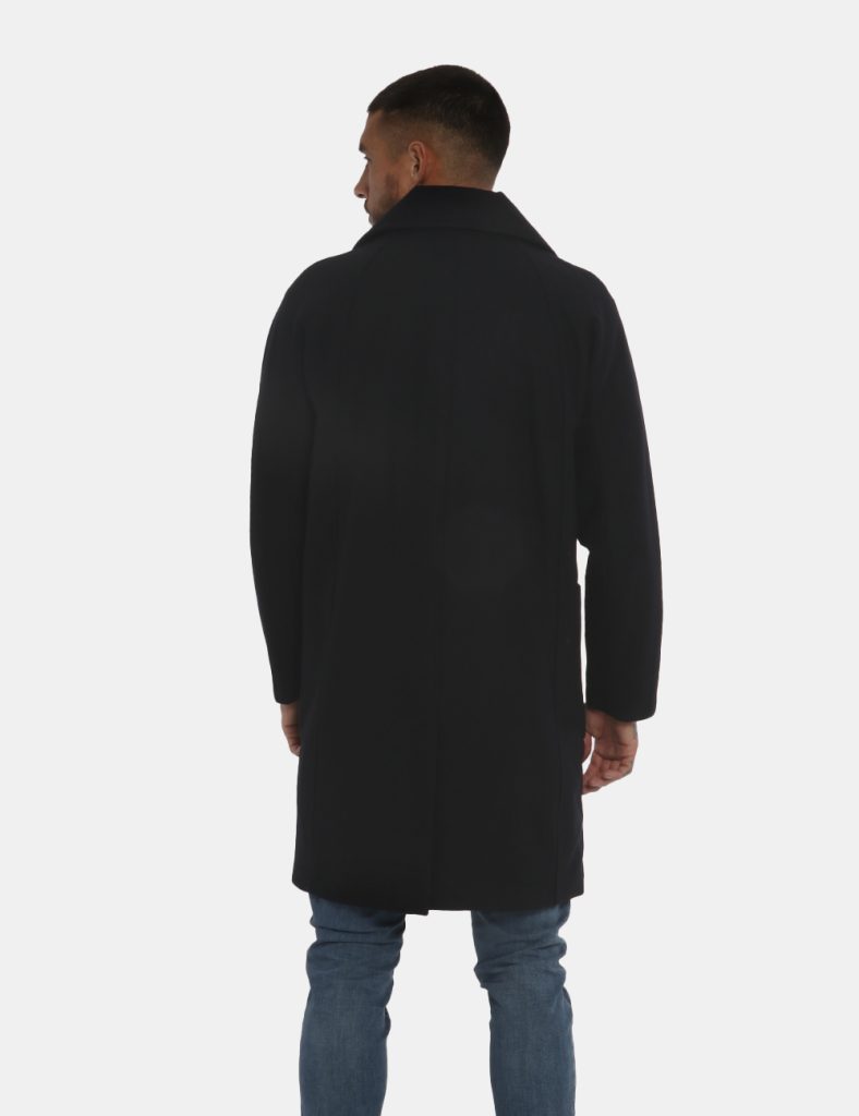 Cappotto Antony Morato blu - COMPOSIZIONE E VESTIBILITÀ:63% lana 30% poliestere 5% poliammide 2% acrilicoIl modello è alto 1