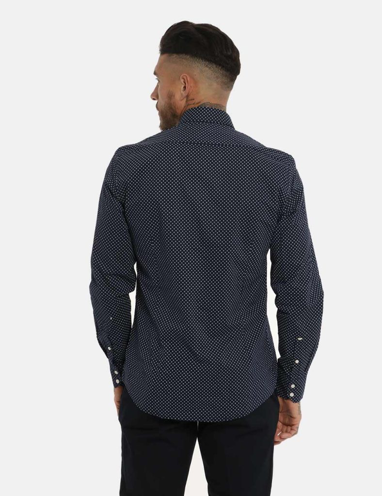 Camicia Antony Morato blu fantasia