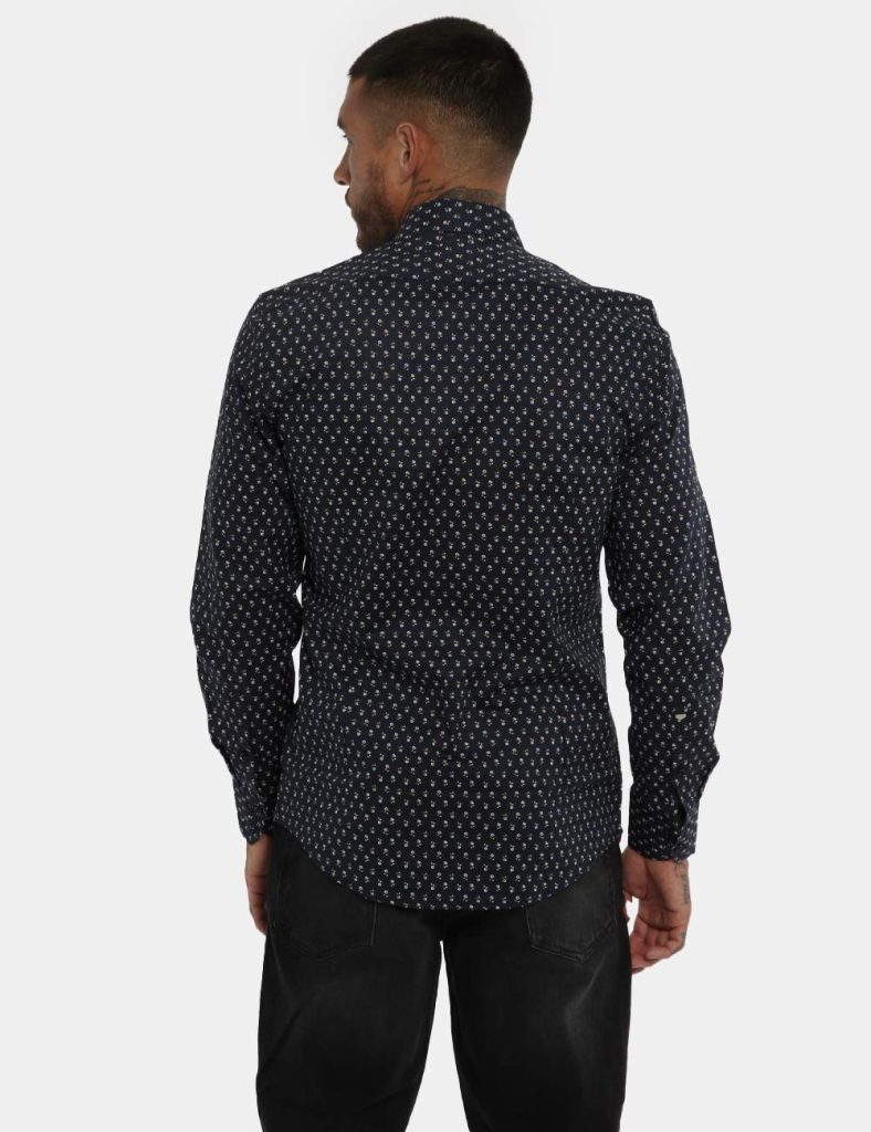 Camicia Antony morato blu - COMPOSIZIONE E VESTIBILITÀ:100% cotoneIl modello è alto 178 cm e indossa la taglia M. La vestibi