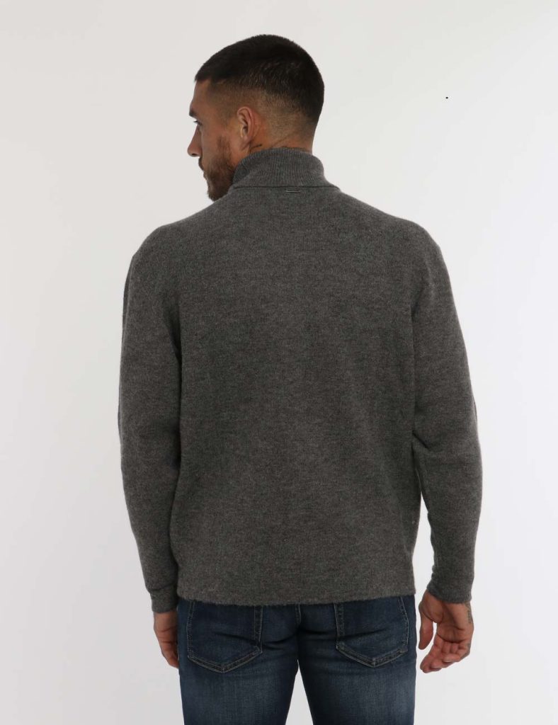 Maglione Antony Morato grigio - COMPOSIZIONE E VESTIBILITÀ:42% acrilico 28% poliammide 30% poliestereIl modello è alto 178 c