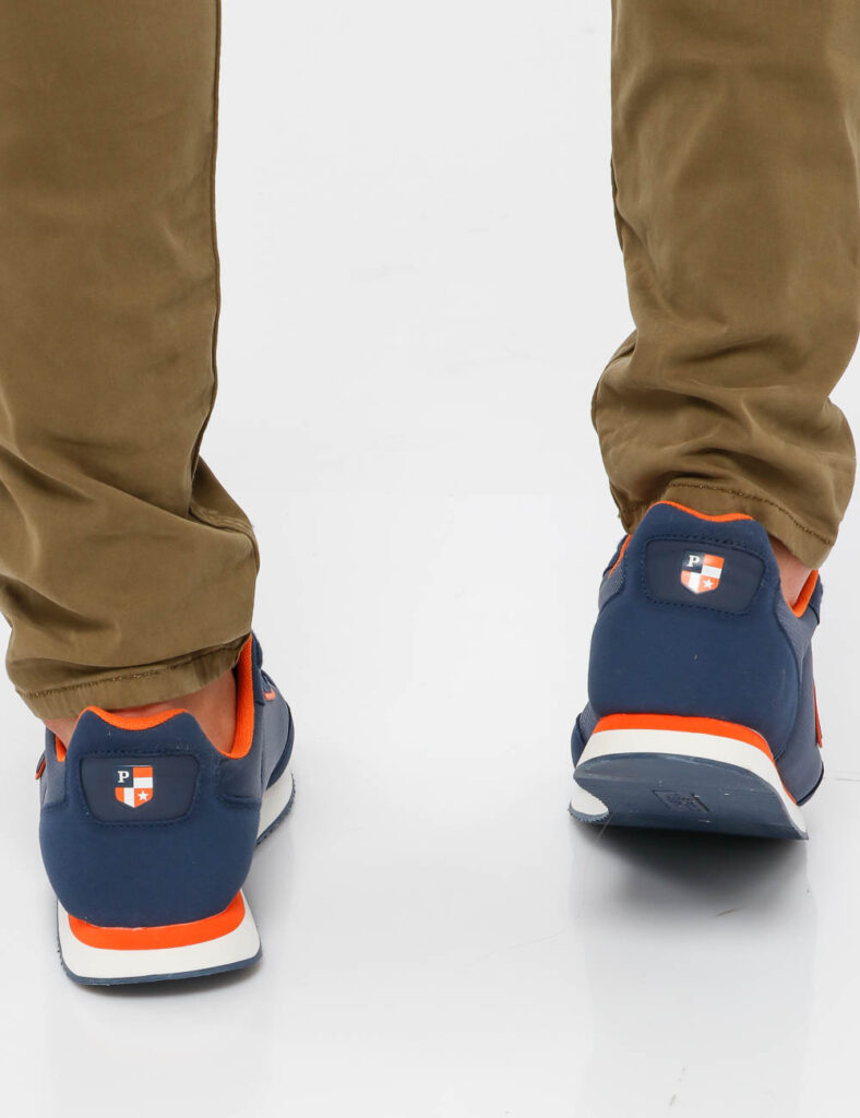 Sneakers da uomo - Scarpa U.S. Polo Assn. con dettagli a contrasto