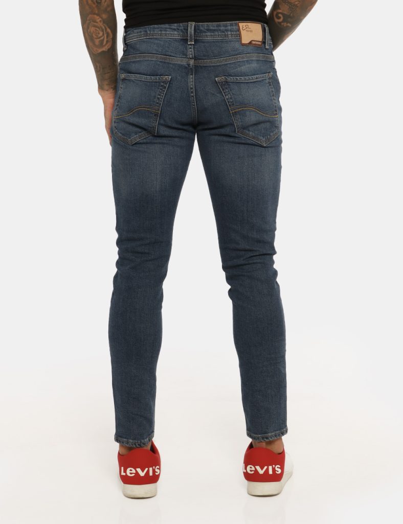 Jeans da uomo scontati - Jeans Yes Zee blu denim