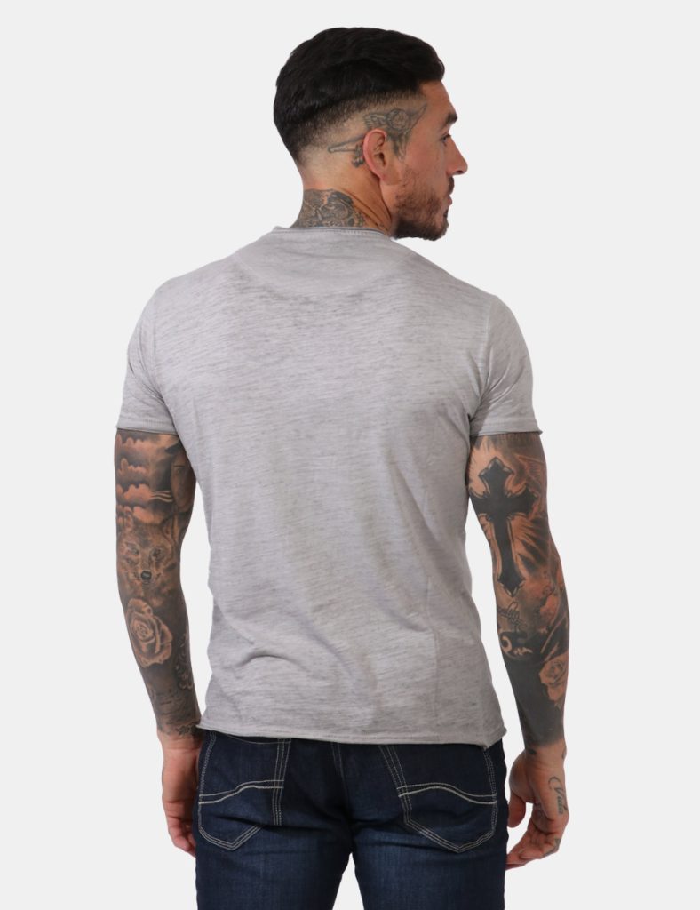 T-shirt e Polo da uomo Yes Zee  - T-shirt Yes Zee Grigio