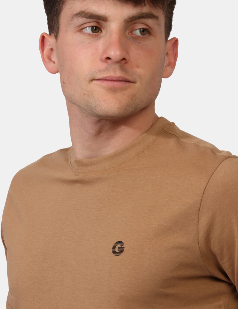 Abbigliamento da uomo Goha - T-shirt Goha Marrone