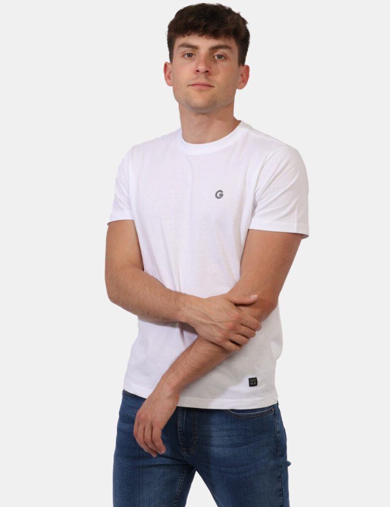 T-shirt uomo scontata - T-shirt Goha Bianco