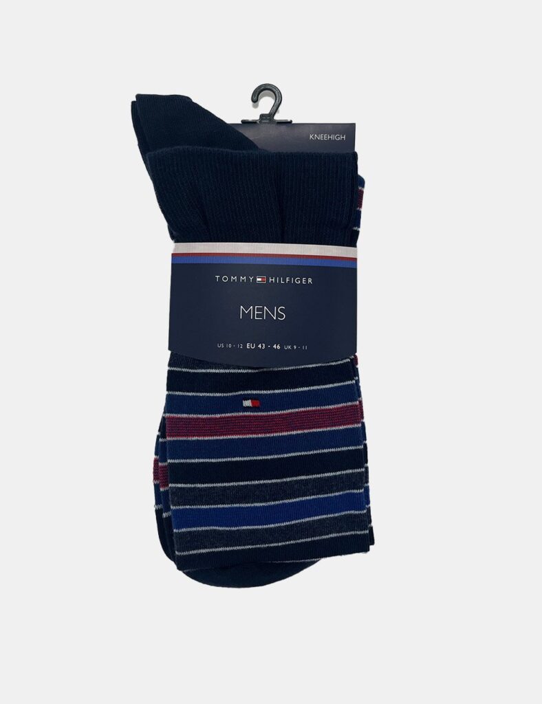 Calze Tommy Hilfiger pack da 1 - 68% cotone 30% poliamide 2% elestaneCalzata regolareCon queste calze i tuoi outfit saranno