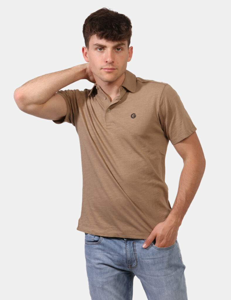 Abbigliamento da uomo Goha - T-shirt Goha Marrone