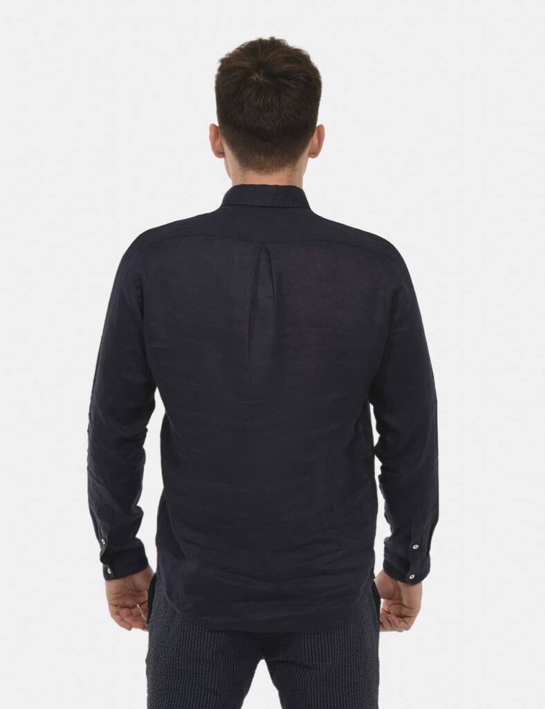 Outlet camicia da uomo scontata - Camicia Yes Zee Blu