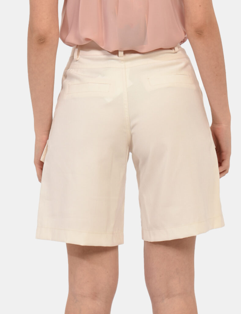 Shorts eleganti da donna scontati - Shorts Fracomina Bianco