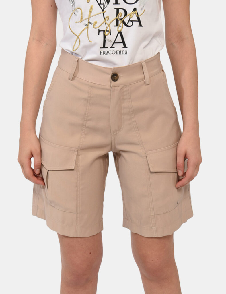 Fracomina outlet - Shorts Fracomina Beige