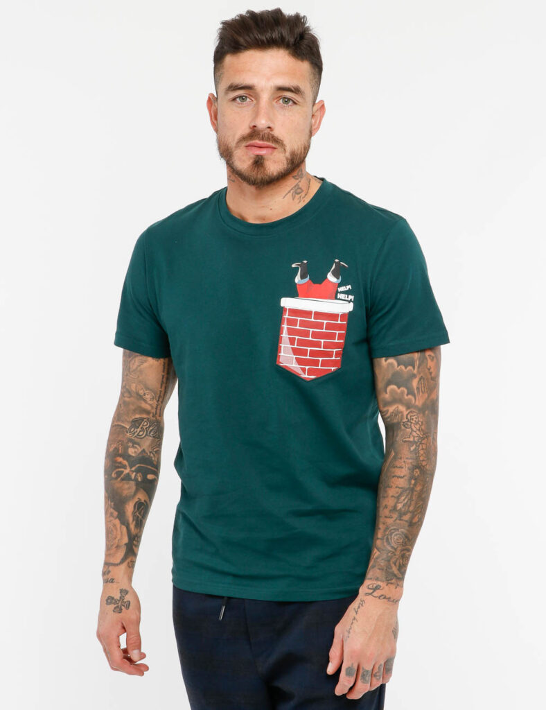Outlet JACK & JONES uomo scontato - T-shirt Jack & Jones natalizia