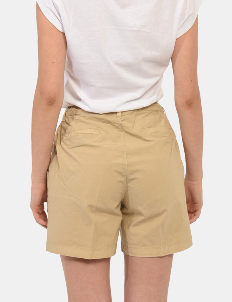 Shorts eleganti da donna scontati - Shorts Yes Zee Beige