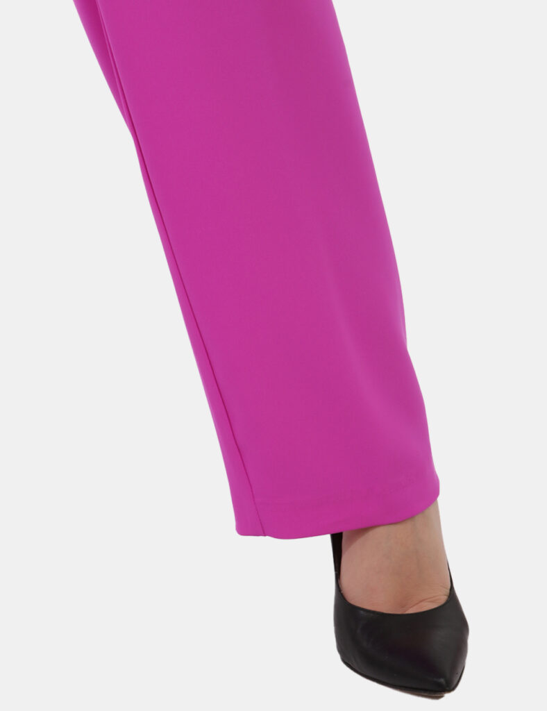 Pantaloni stretti attillati da donna scontati - Pantaloni Sandro Ferrone Fucsia