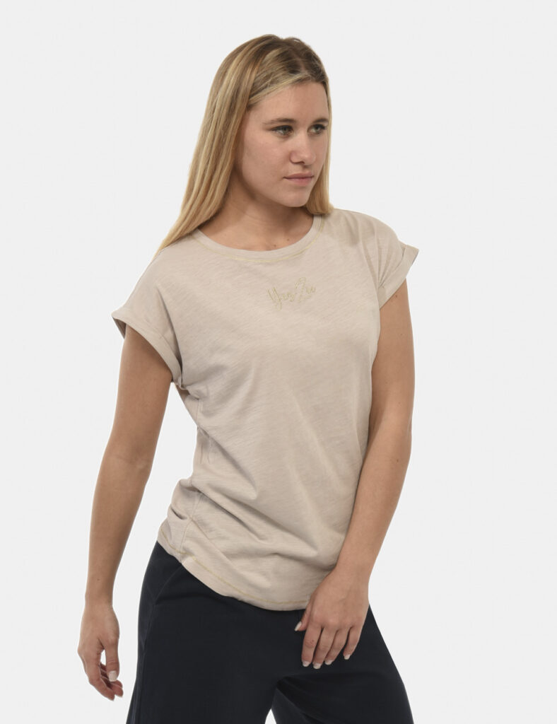 Yes Zee donna outlet - T-shirt Yes Zee Grigio chiaro