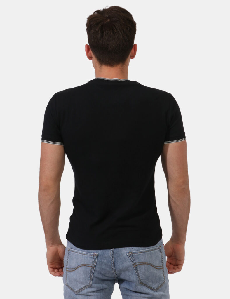 T-shirt uomo scontata - T-shirt Yes Zee Nero