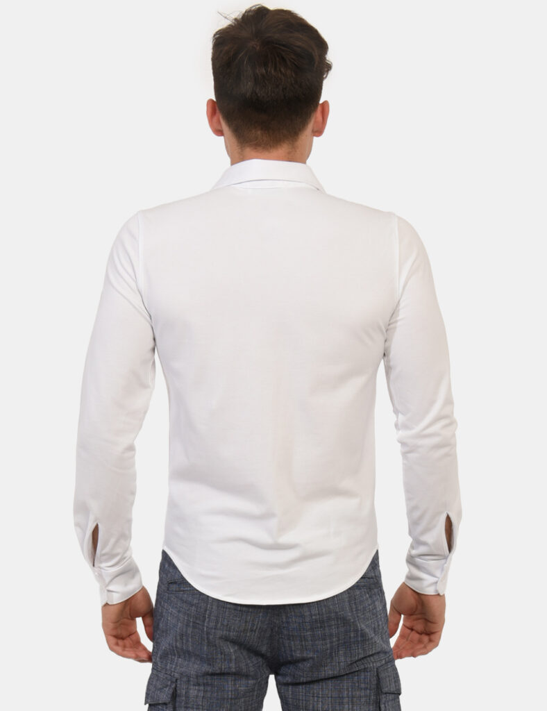 Outlet camicia da uomo scontata - Camicia Bramante Bianco