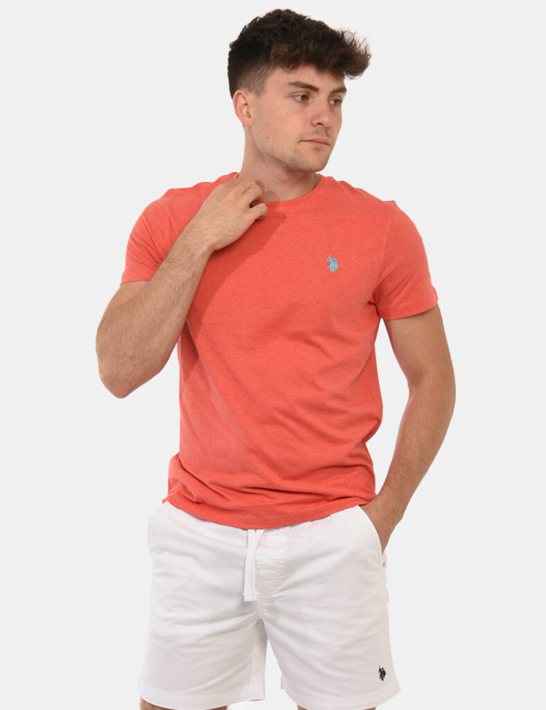 Scarpe U.S. Polo da uomo  - T-shirt U.S. Polo Assn. Arancione