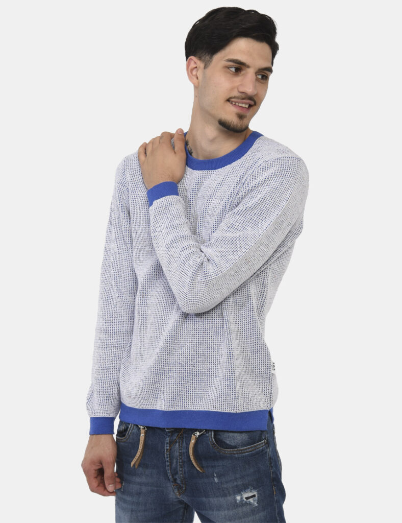 Outlet maglione uomo scontato - Maglione Berna Bianco