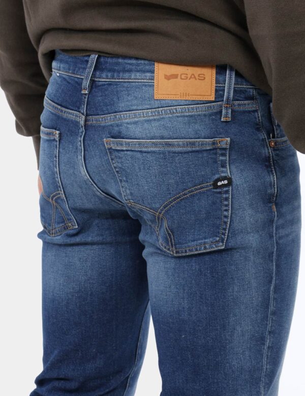 Jeans Gas Jeans - Jeans Gas regolare, modello cinque tasche. Indossalo per non sbagliare mai!