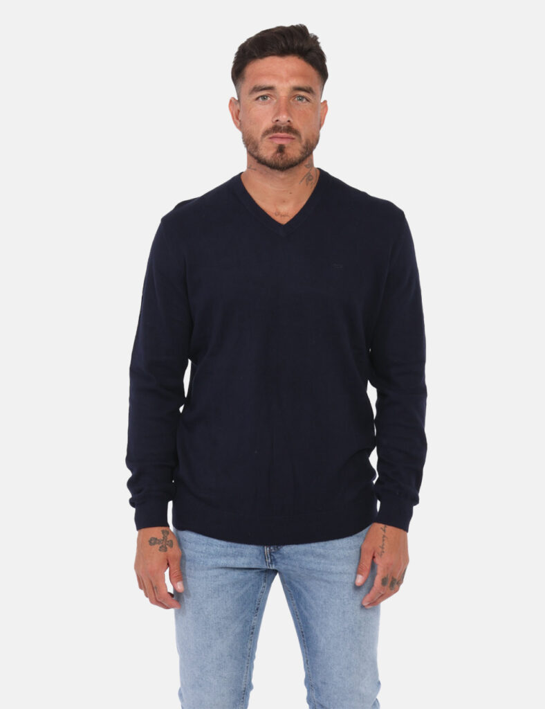 Gas uomo outlet - Maglione Gas Blu