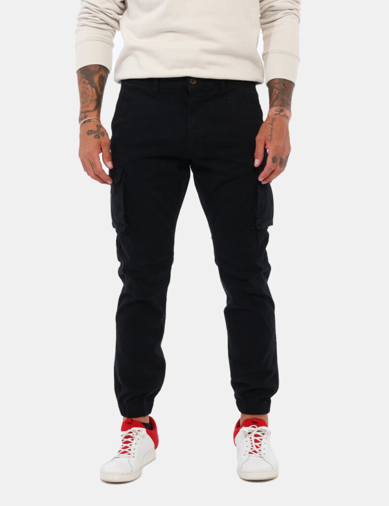 Pantaloni Cargo Gas Nero