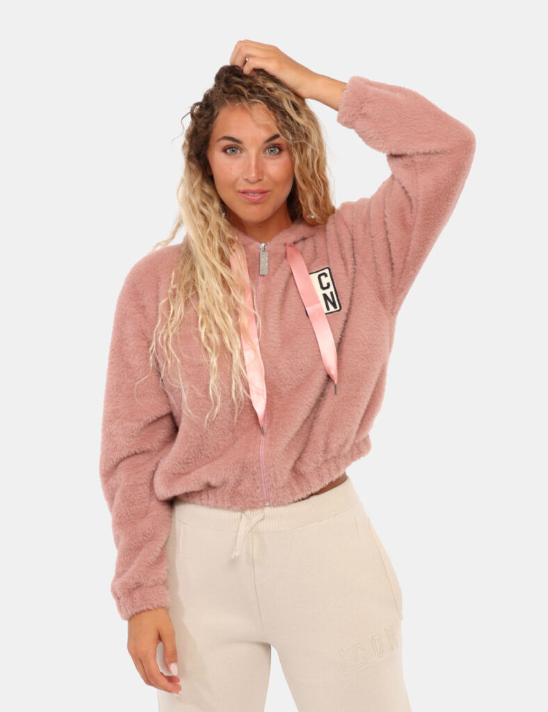 Abbigliamento donna scontato - Felpa Icon Rosa