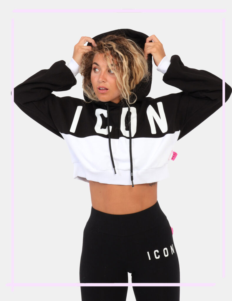 Abbigliamento donna scontato - Felpa Icon Nero