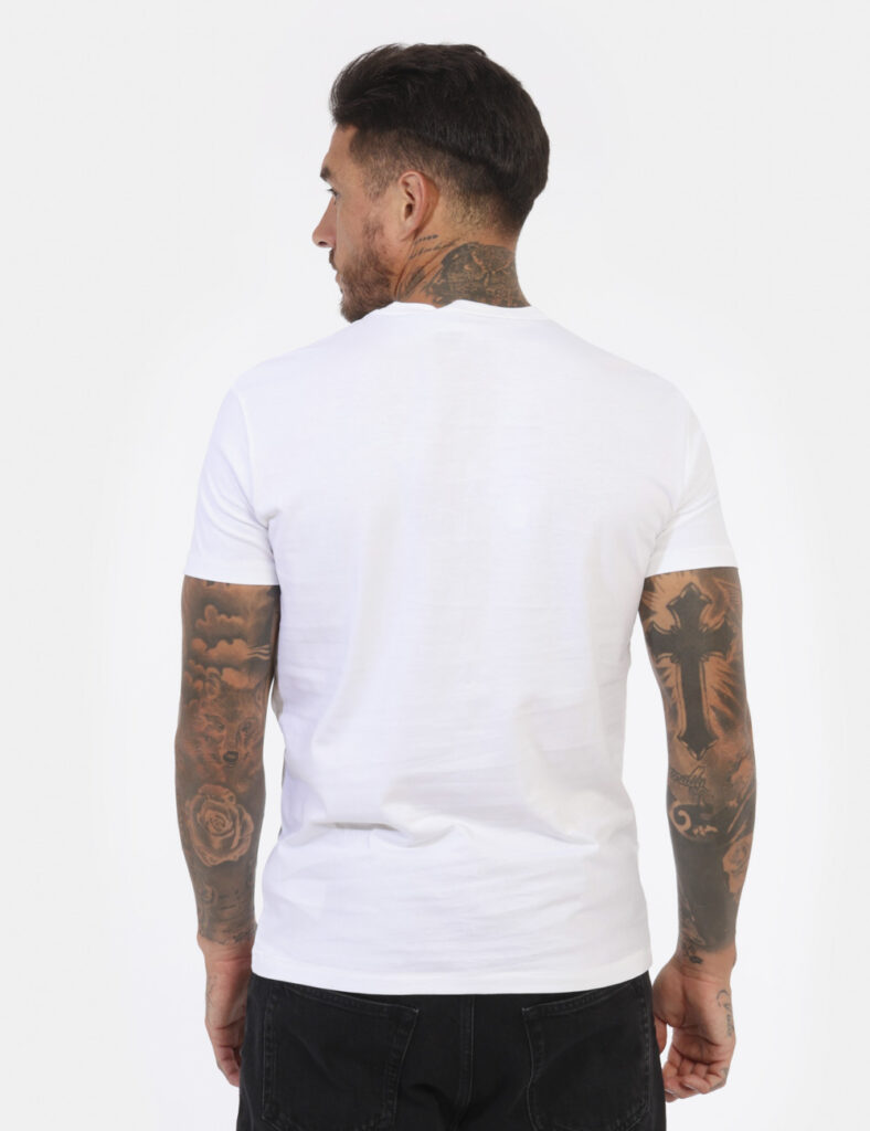 T-shirt Calvin Klein uomo scontate - T-shirt CALVIN KLEIN Bianco