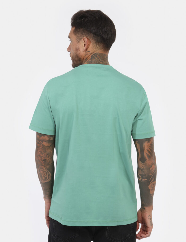 T-shirt Calvin Klein uomo scontate - T-shirt CALVIN KLEIN Verde