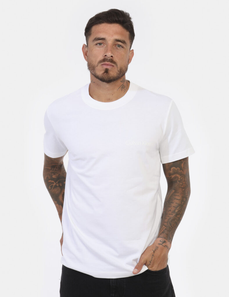 Calvin Klein uomo outlet - T-shirt CALVIN KLEIN Bianco