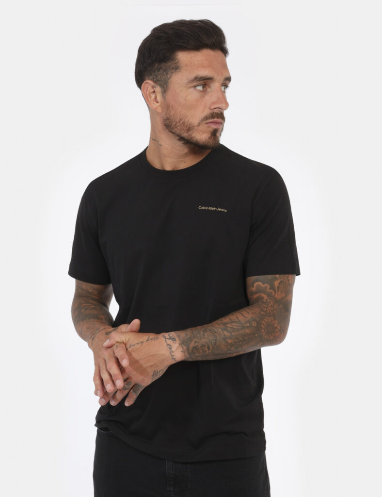 Calvin Klein uomo outlet - T-shirt CALVIN KLEIN Nero