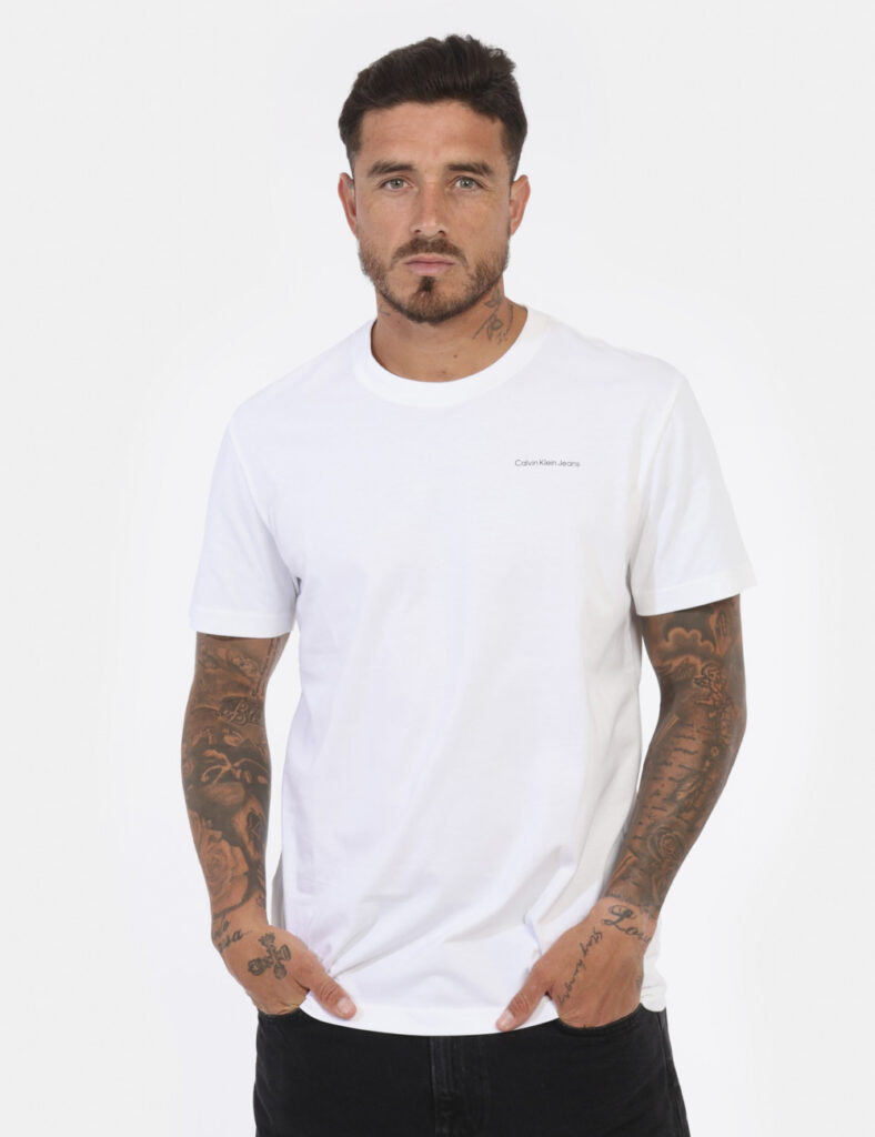 Calvin Klein uomo outlet - T-shirt CALVIN KLEIN Bianco