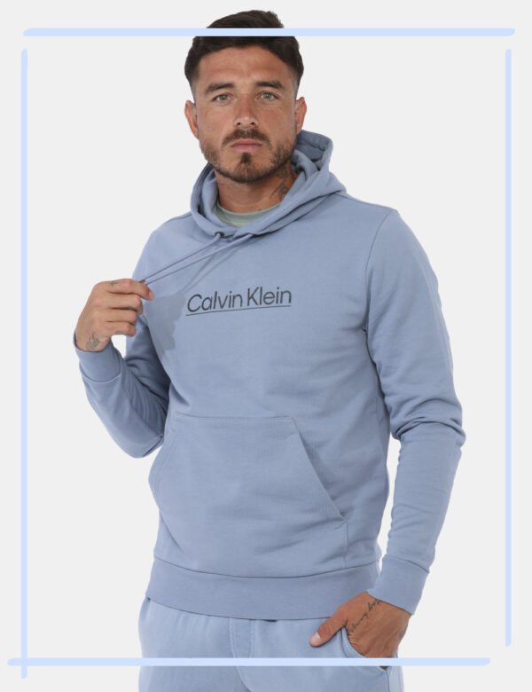 Felpa Calvin Klein Azzurro - Cod. art. K10K113576 B CVVi ricordiamo che tutti i nostri articoli sono originali.