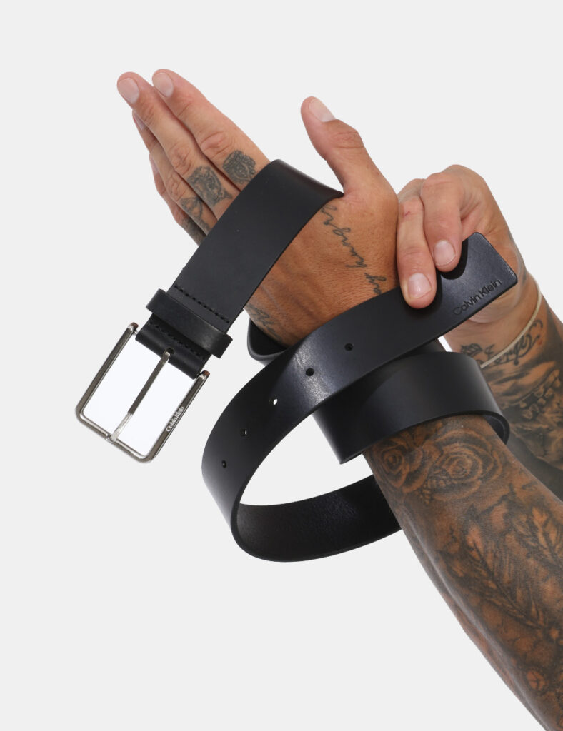 Accessori da uomo firmati - Cintura Calvin Klein Nero