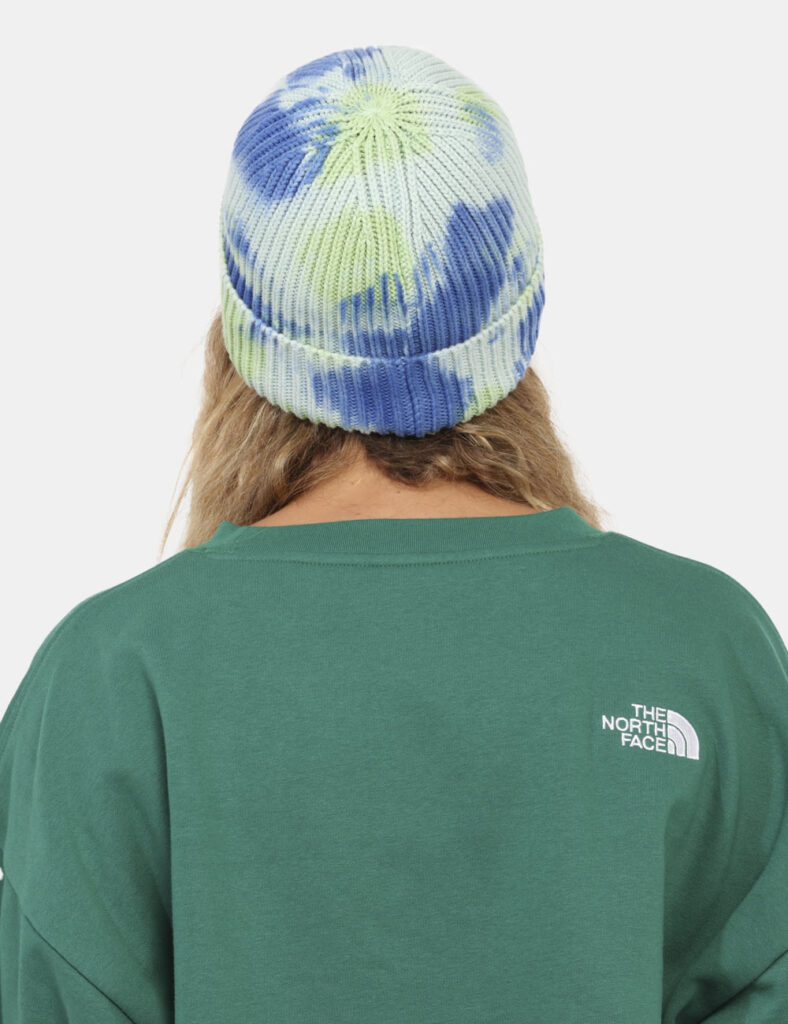 Cappello The North Face Blu - Berretto multicolor con logo patch TNF sul fronte. Cosa aspetti? Indossa questo cappello con