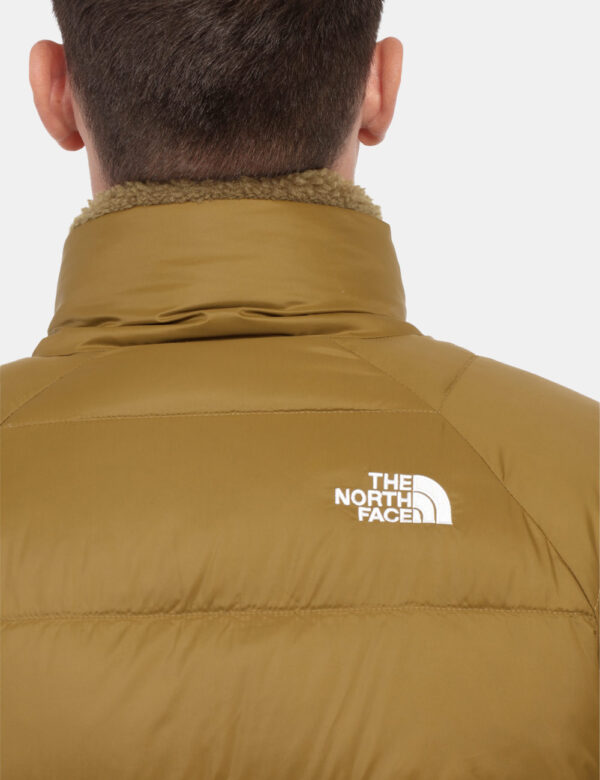 Piumino The North Face Marrone - Piumino corto in colo ocra marrone con tasche con zip. La vestibilità è morbida e pratica g