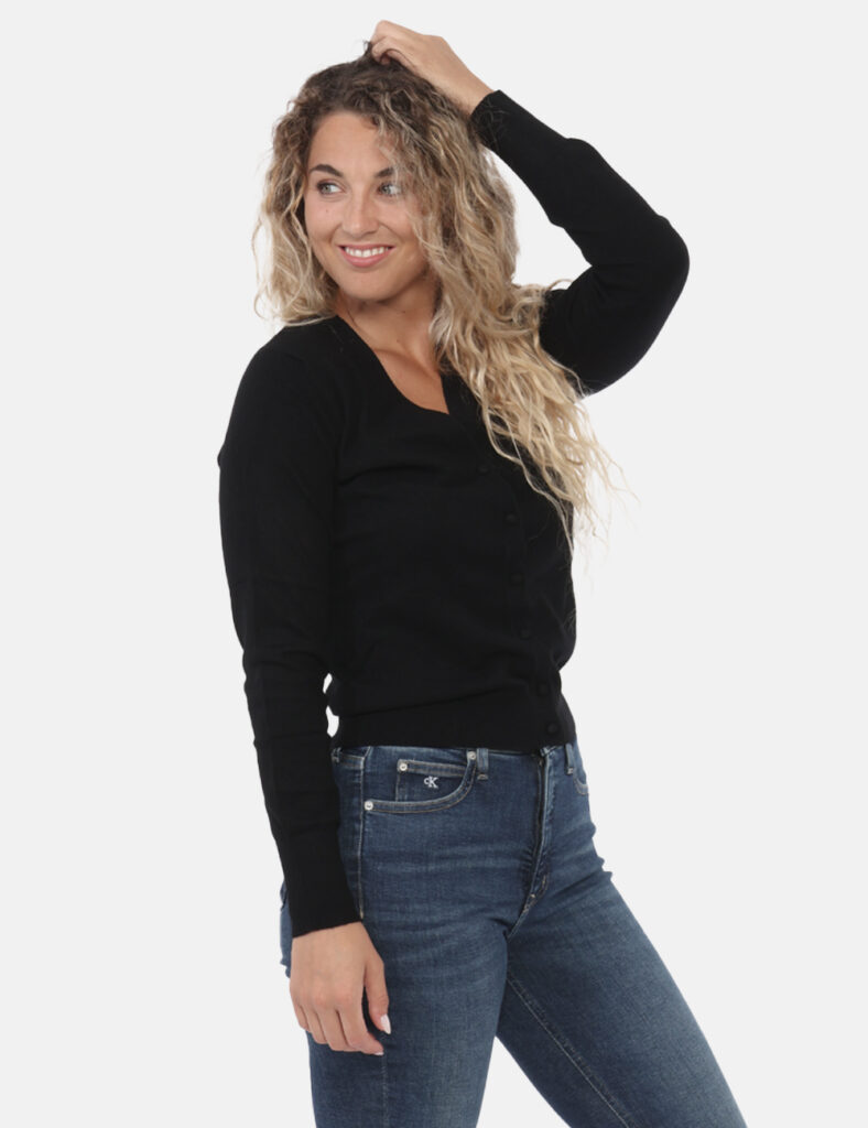 Abbigliamento donna scontato - Cardigan Rue de Clerie Nero