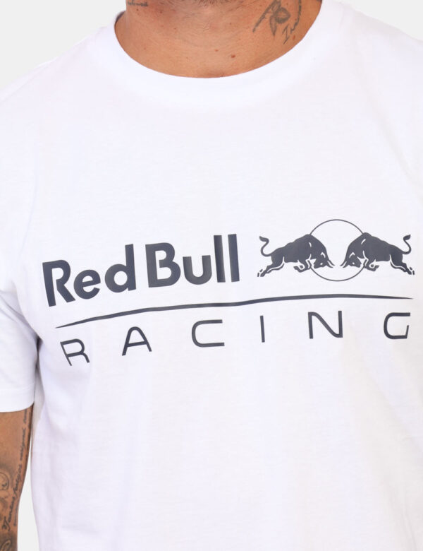 T-shirt Red Bull bianco - Questa t-shirt Red Bull Racing x Pepe Jeans a maniche corte è un capo essenziale per gli appassion