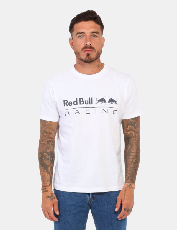 T-shirt Red Bull bianco - Questa t-shirt Red Bull Racing x Pepe Jeans a maniche corte è un capo essenziale per gli appassion